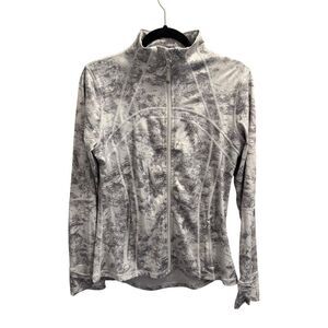 Queenieke large gray tie dye zip up jacket